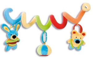 Spiralna plišana igračka za kolica / krevetac  3900