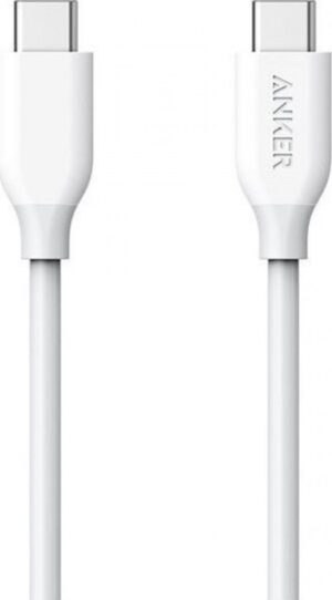 Anker kabl USB Type C/Type C  0,9m bela