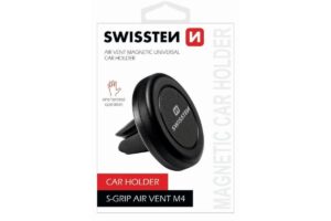 Swissten magnetni Auto držač S-GRIP AVM4 crna