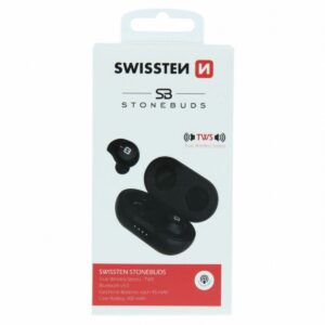 Swissten STONEBUDS slušalice bluetooth crna