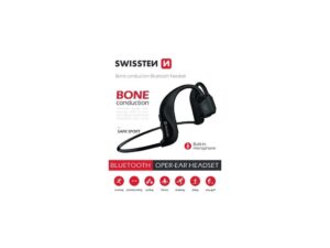 Swissten Bluetooth slušalice Bone crna