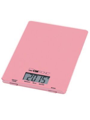 Kuhinjska vaga CLATRONIC - KW3626 PINK 5kg, LCD display