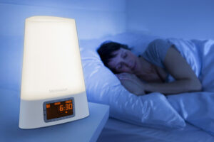 Medisana budilnik sa lampom i radiom WL450- buđenje uz zvukove prirode ili radio + lampa koja simulira dnevno svetlo