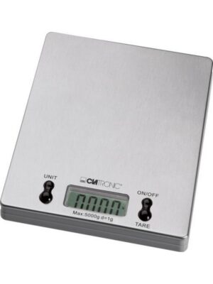 Kuhinjska vaga CLATRONIC - KW3367 digitalna, inox, do 5kg