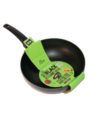 Tiganj Wok Texell BLACK LINE 28 cm TPBL-W28