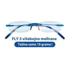 FLY 3 višebojne melirane +3.50